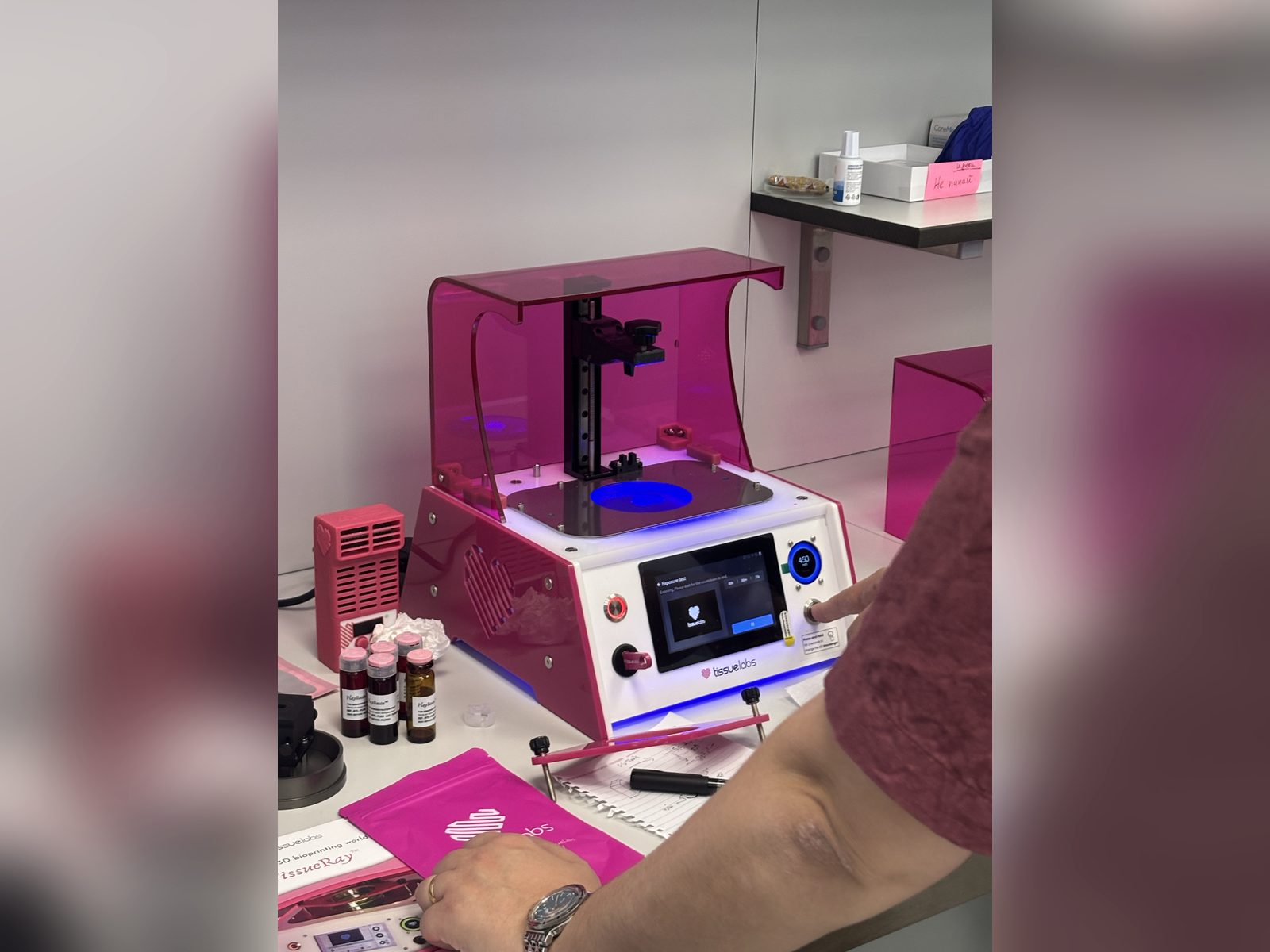 TissueRay 3D bioprinter — Medical University – Plovdiv — 2