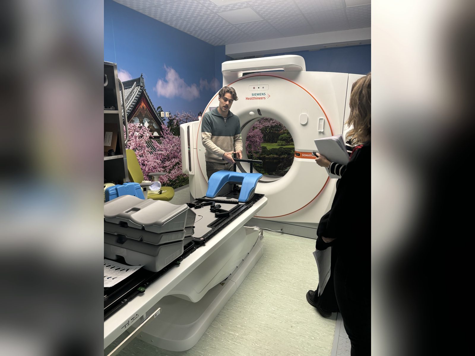 Orfit immobilization system — Pulmed University Hospital — 1